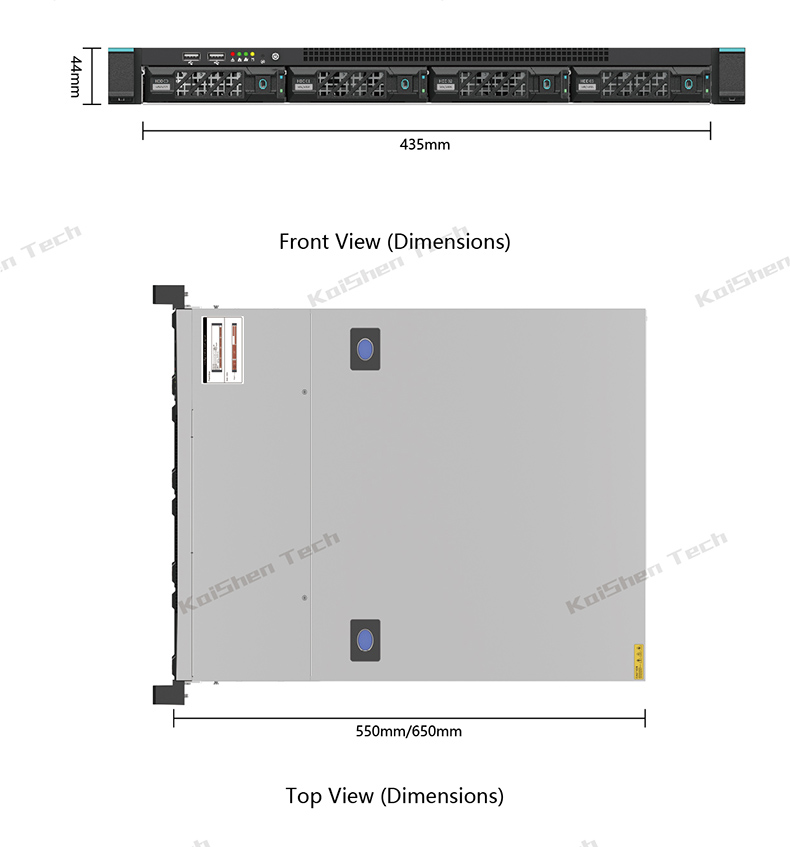 Efficient server rack system with redundant cooling