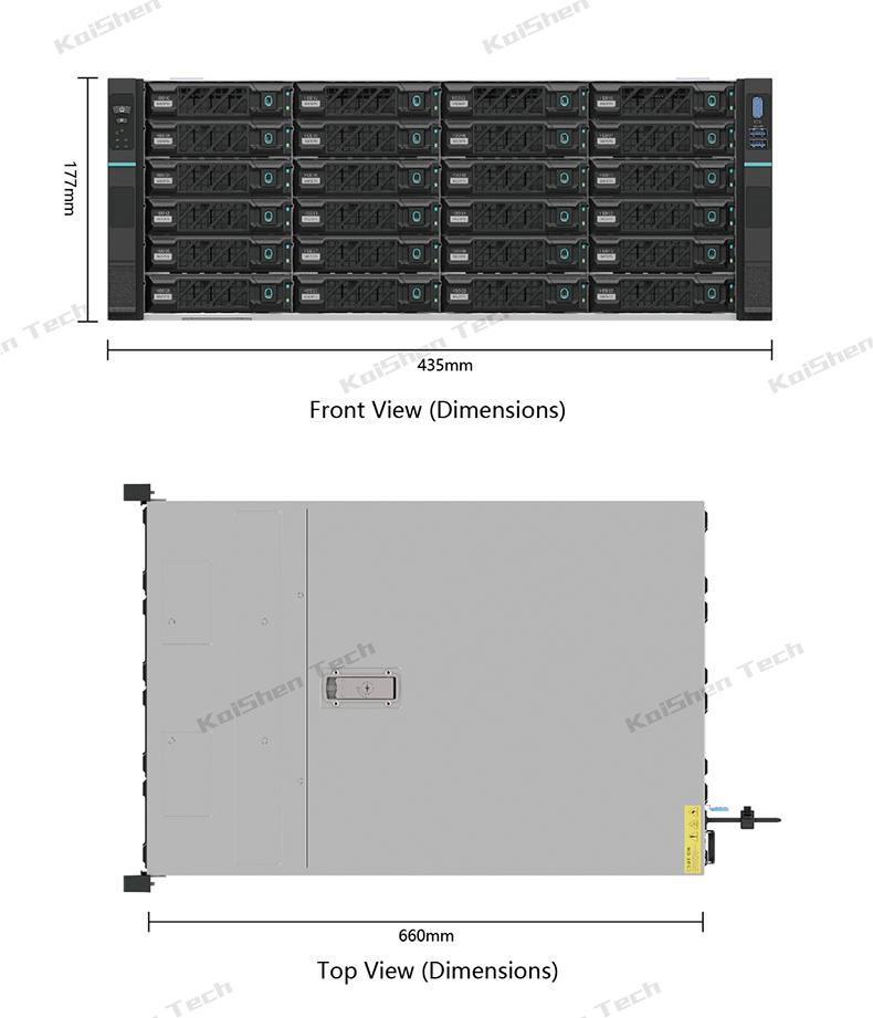 Efficient server rack system with redundant cooling