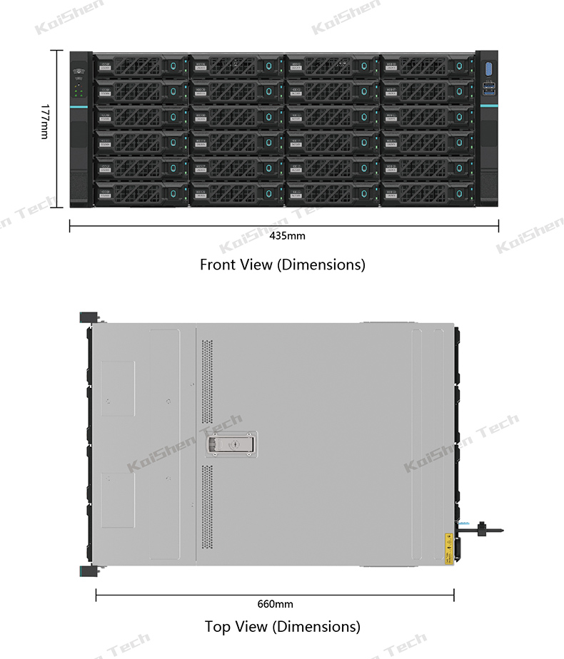 Efficient server rack system with redundant cooling